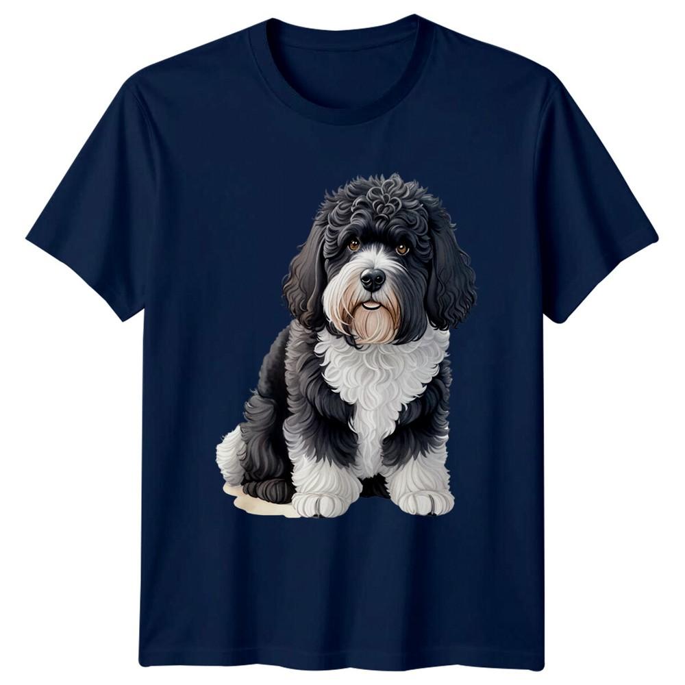 Cute Havapoo Dog Breed Pet Portrait Graphic TShirt