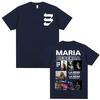 Singer Maria Becerra La Nena De Argentina Graphic T Shirts Men Women Clothing T Shirt 100 Cotton 90s Summer Tshirt Streetwear