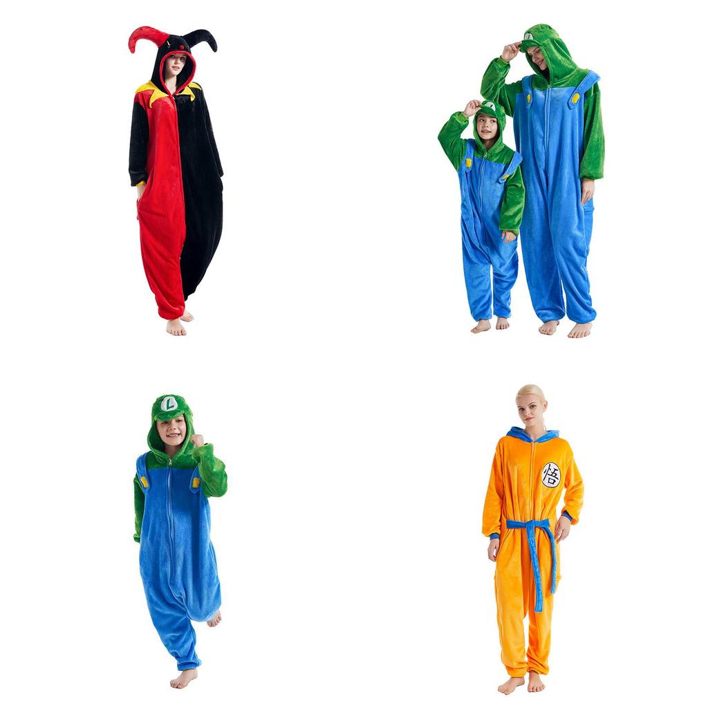 New Arrival Cartoon Onesie Pajamas For Women Factory Direct Sale Coral Fleece Thick Hooded Long Sleeve Long Pants Home Wear Winter 2022