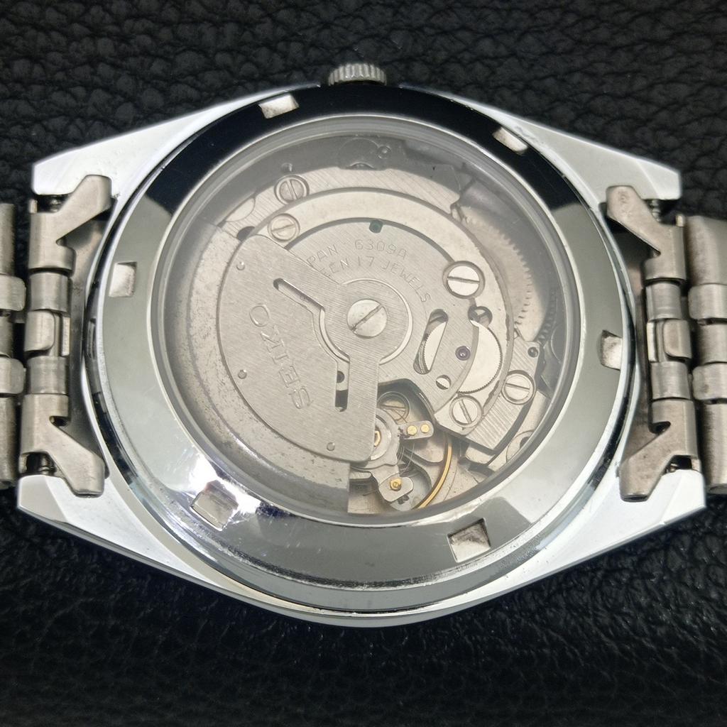 REFURBISHED SEIKO 5 AUTOMATIC 6309A JAPAN MENS VINTAGE GOLDEN WATCH a442141-4