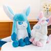 40/80cm Cartoon Large Sylveon Glaceon Plush Toys Pillow Doll Cute Ornament Stuffed Plushie Eevee Gift for Kids