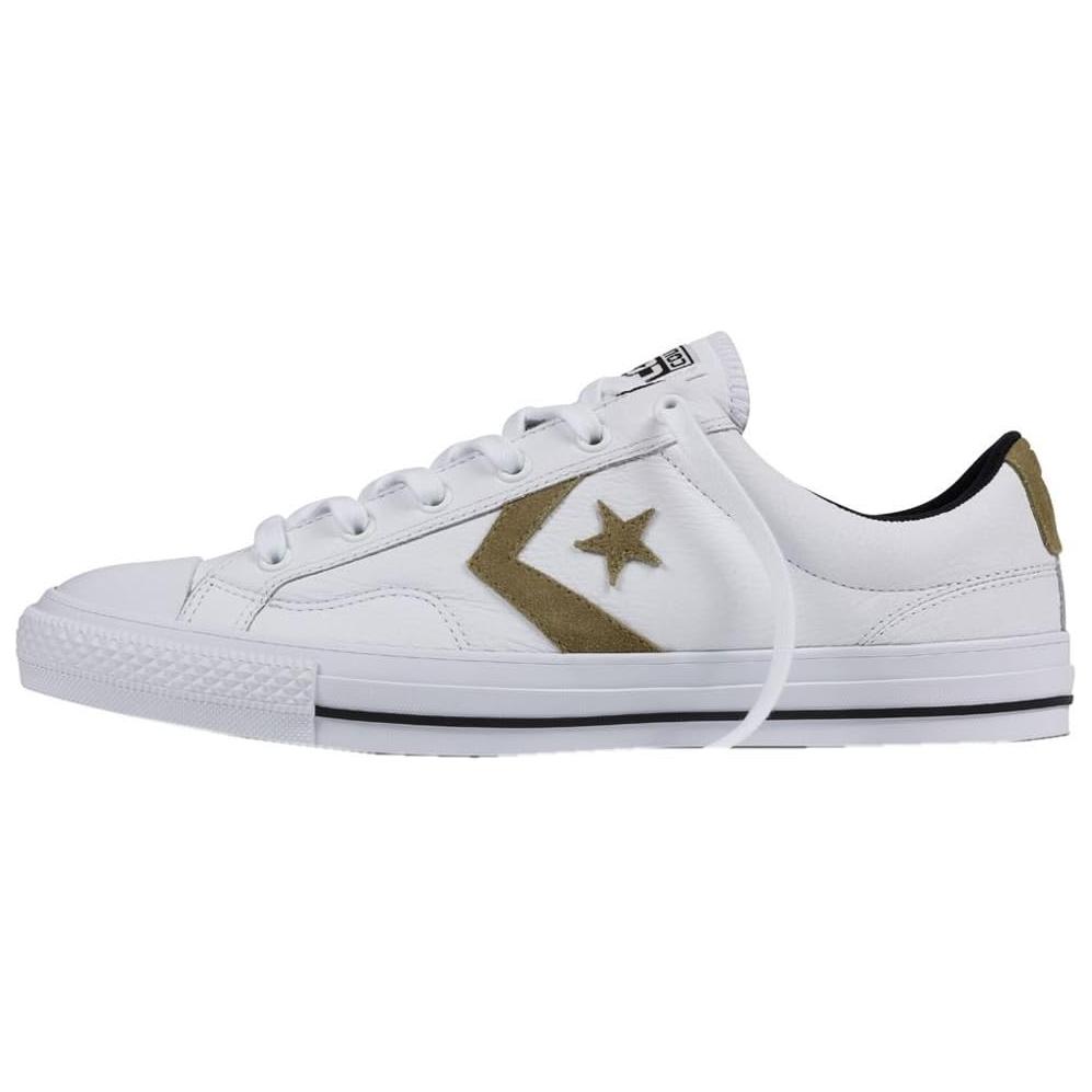 

Converse Звездный игрок Удобные Простые Низкие парусиновые кеды Унисекс Белые 153763C 37