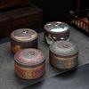 Purple Sand Tea Jar High Grade Sealed Candy Jar Multifunctional Nut Coffee Bean Medicinal Material Storage Box Kitchen Container