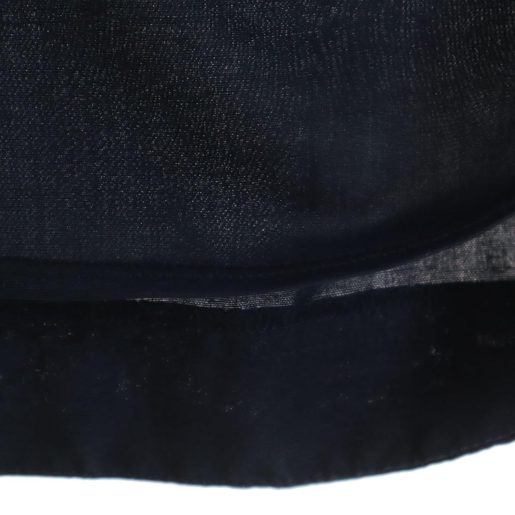 Mila Owen Linen Blend Long Skirt 1 Navy Women Used
