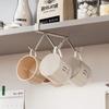 304 Stainless Steel Coffee Cup Holder Multifunctional Cup Hanging Storage Mug Holder  Under Cabinet