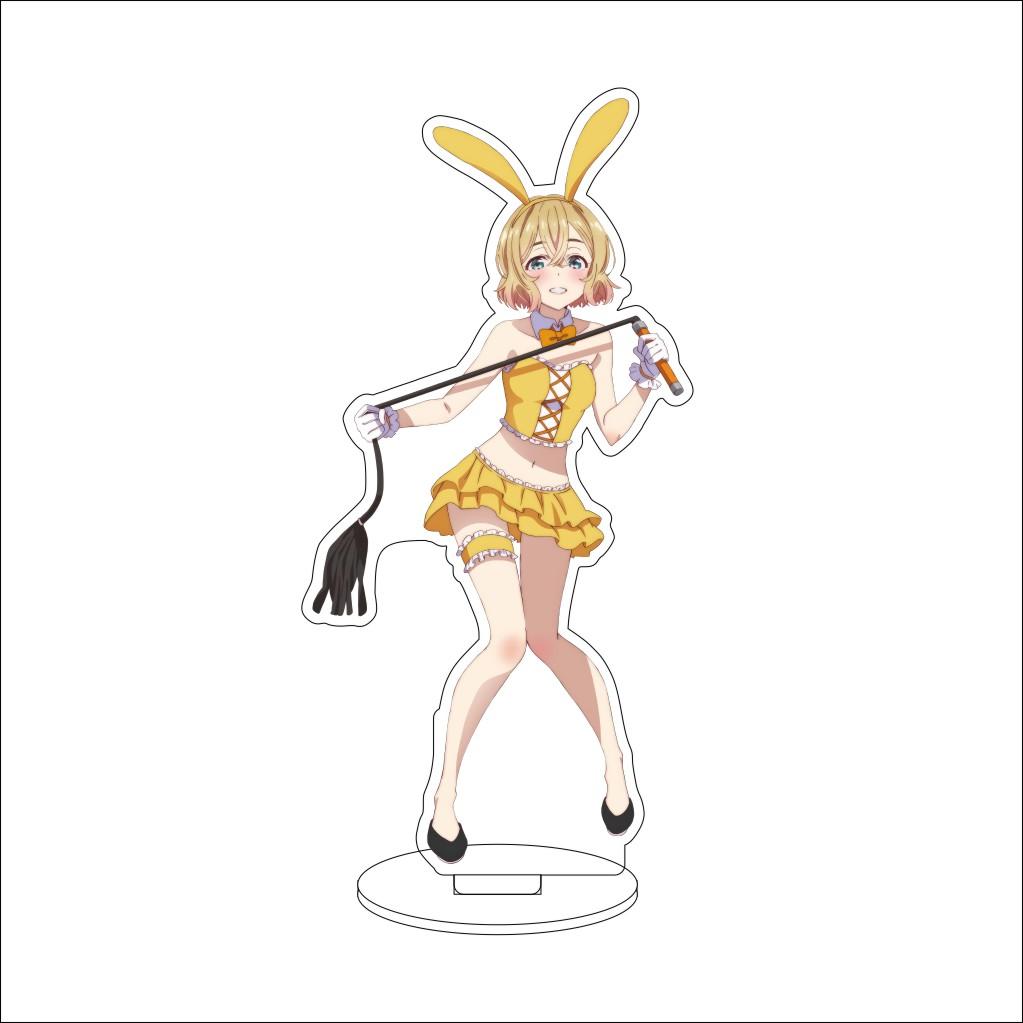 16CM Anime Rent-A-Girlfriend Cosplay Acrylic Stand Ornaments Sakurasawa Sumi Asami Nanami Figure Stand Halloween Gifts