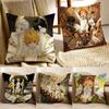 The Promised N-Neverland Pillow Case Plush Linen Soft Double Sided Printed Design Throw Cushion Decorative Home