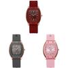 Small Fragrance Style Ladies Silicone Watch With Quartz Movement For Casual Girls