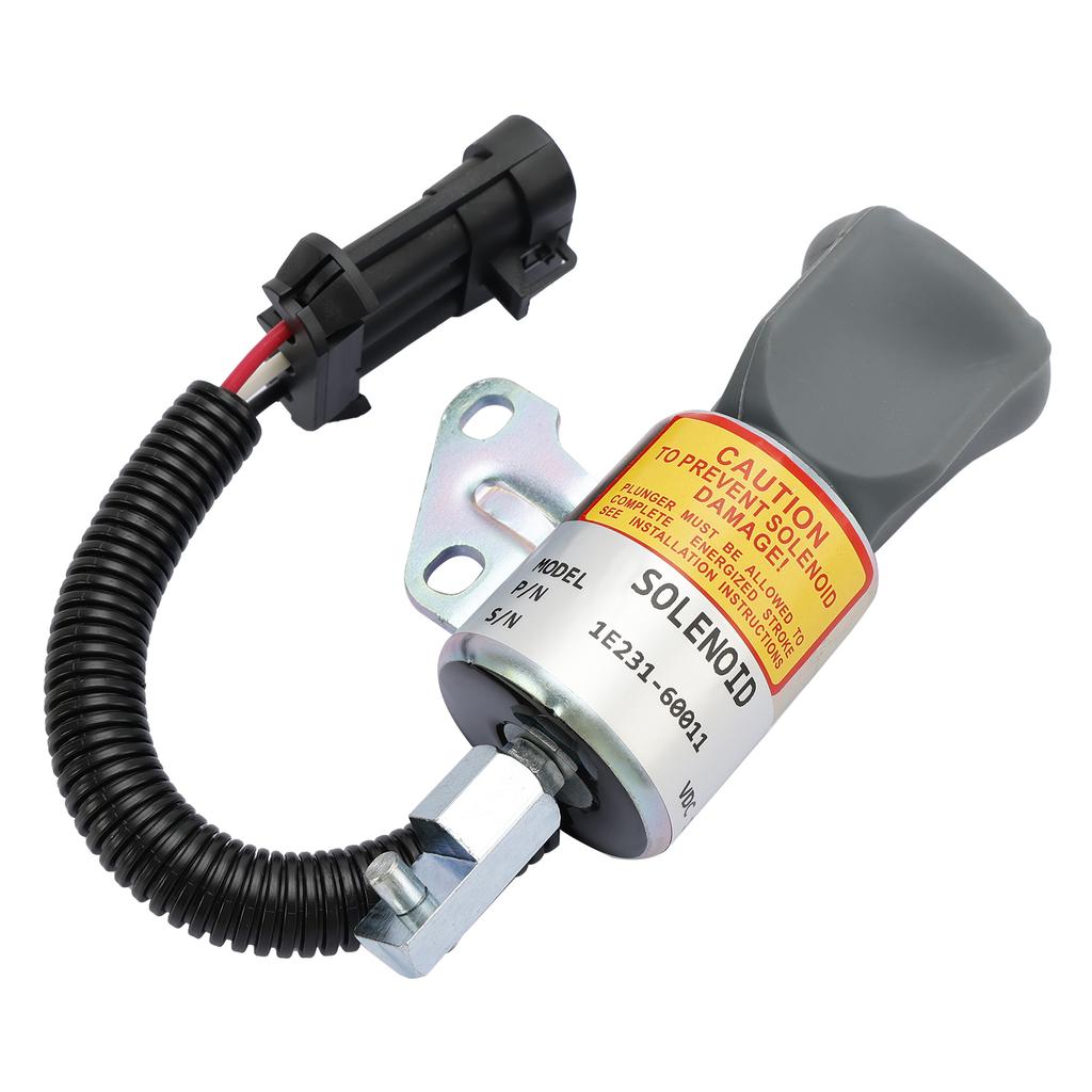 1E231-60011 Solenoid pro zastavení paliva pro motor Kubota V2203 D722 D902 M8200