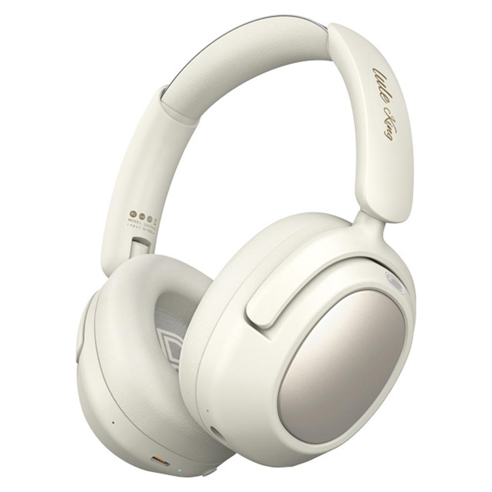

LULE King 2.4G Wireless Bluetooth-compatible Stereo Headphone Over-Ear Noise Reduction Gaming Music Headset White