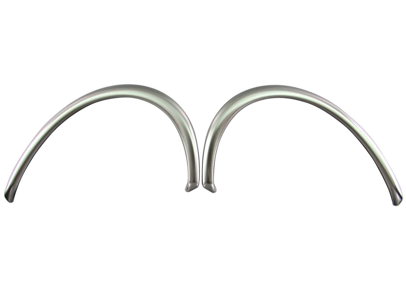 BRIGHTZ Stainless Steel Muffler Guard in Satin Silver for Toyota Harrier Hybrid Compatible with and AXUH80/AXUH85 [REA-ETC-MID-009]. XUH80, XUH85,