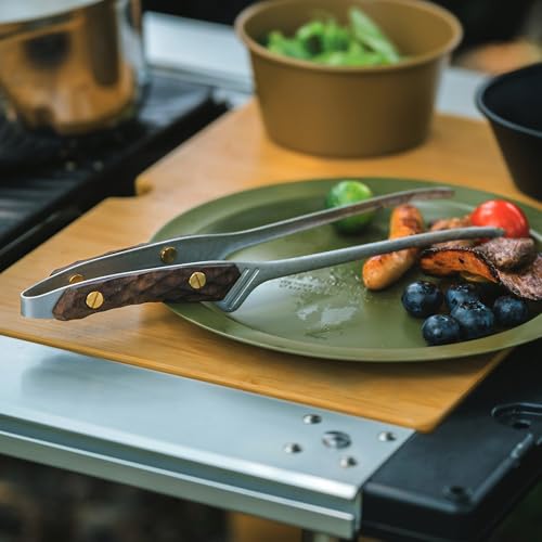 Thous Winds Yakiniku Tongs Clever Tongs Kitchen Tongs BBQ Tongs Outdoor Camping Barbecue Grilled Meat Deep Frying
