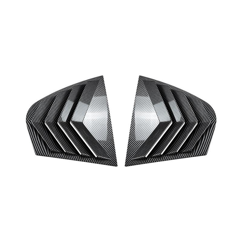 For BMW 3 Series E46 four-door 1998-2005  Rear window triangular window blinds car stickers and exterior accessories