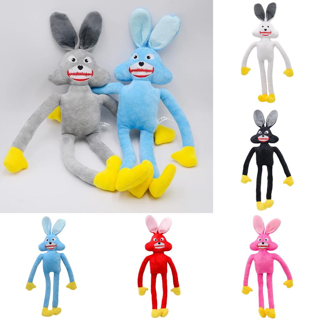 Poppy Playtime Bunny Plush Toy Soft Cushion Pillow Plushie Room Decor Kids Gifts