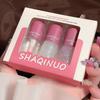 Shaqinuo Hydrating Lip Gloss Set: Moisturizing, Mirror-Shine, Shimmer Finish Lip Care Oil.