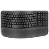 Logitech WAVE KEYS Business Wireless Ergonomic Keyboard