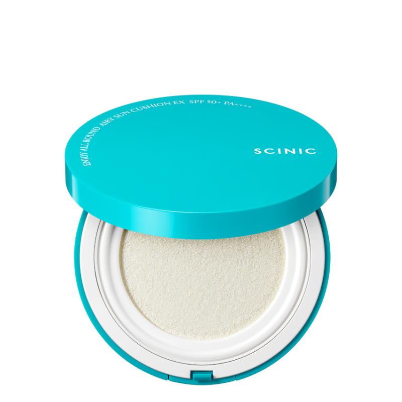 SCINIC Enjoy Allround Airy Sun Cushion EX SPF 50+ PA++++ 25г Веганская K-Beauty 25g