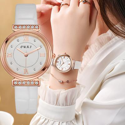 Orologi da donna alla moda con diamanti da donna Orologi da polso al quarzo da donna dal design di lusso I migliori regali per moglie, famiglia, amica