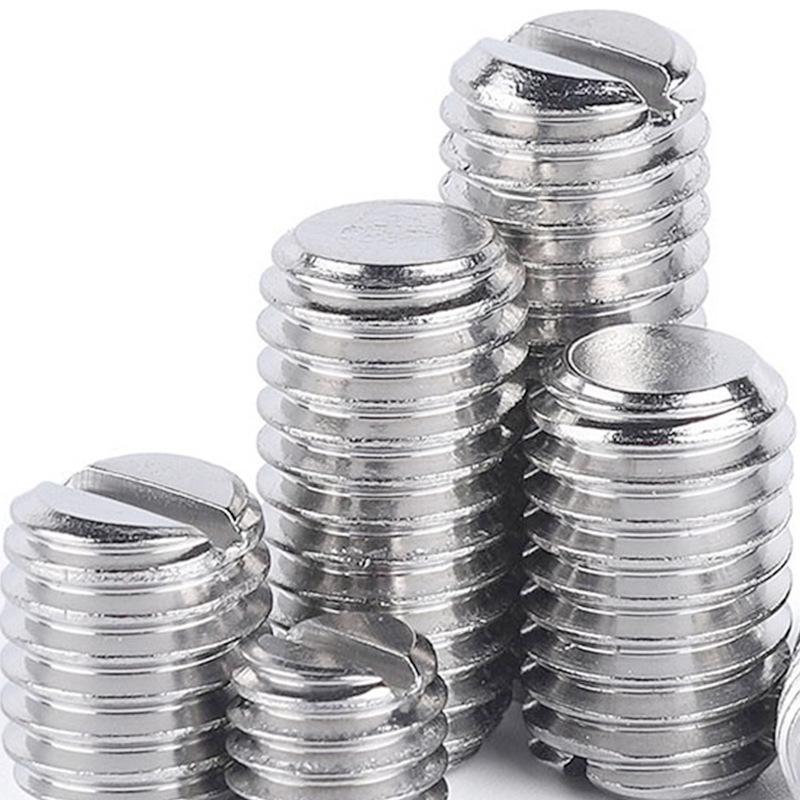 304 Stainless Steel Slotted Set Screw, Headless (M2-M6)