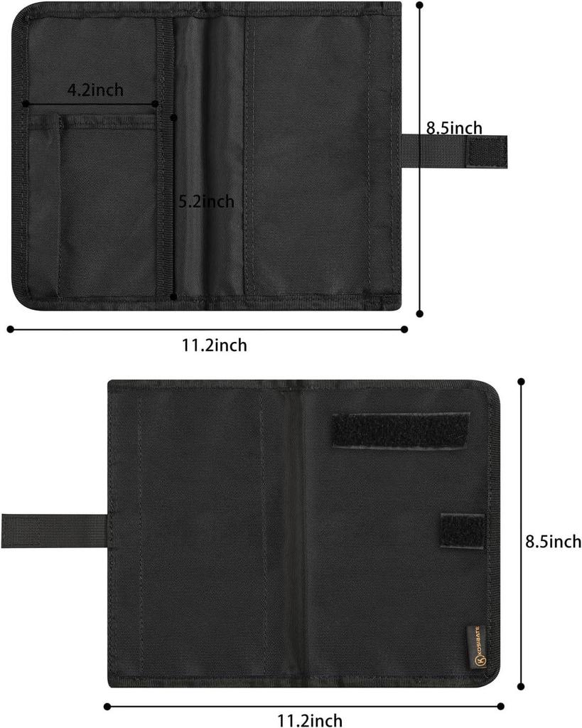 Cross-Border Tactical A5 Loose-Leaf Outdoor Notebook with Protective Cover