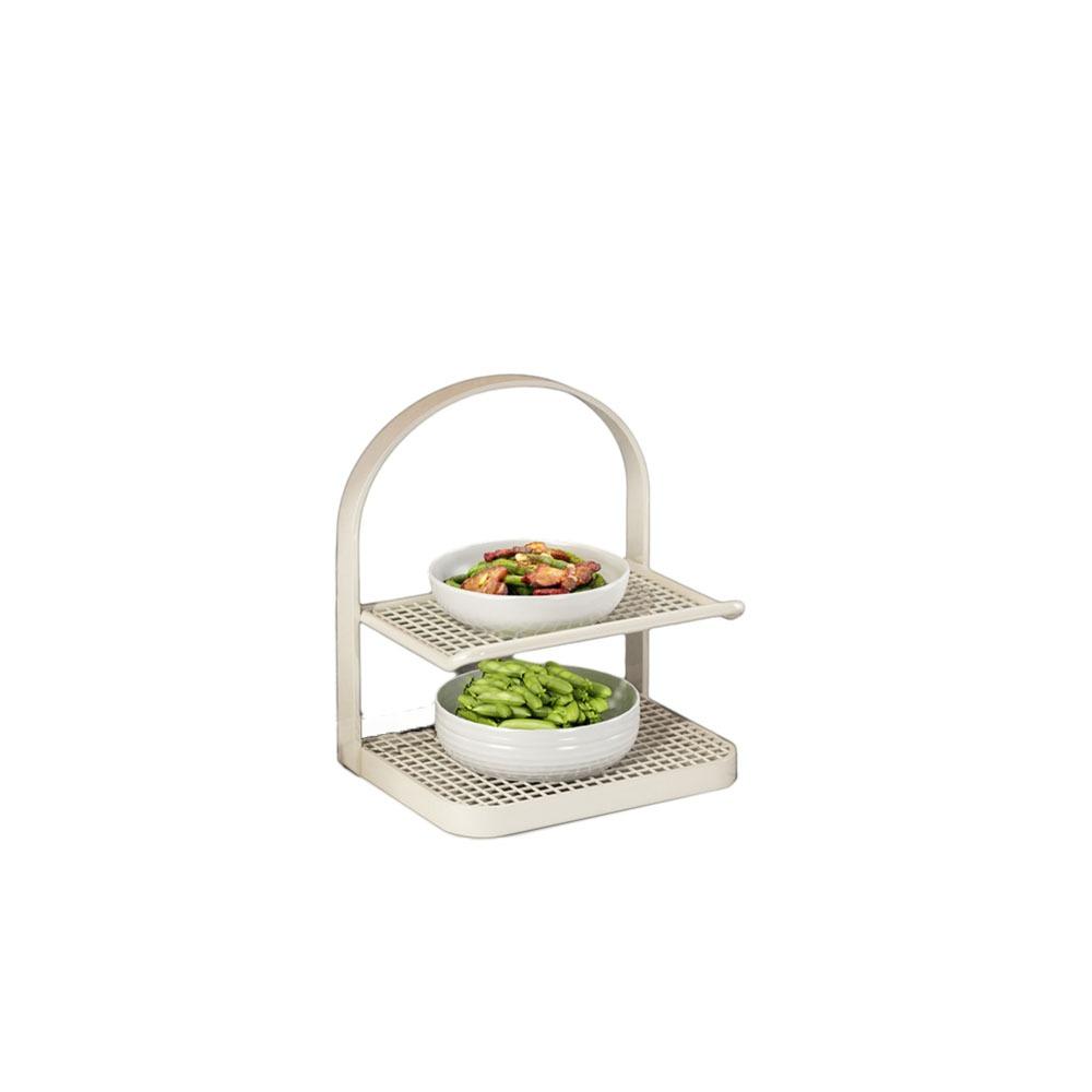 Large Capacity Side Dish Rack Matal Food Sorting Tray Practical Vegetable Storage Tray  Shoes