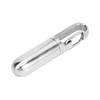Single Chamber Medicine Case Holder Container Organizer Stainless Steel Small Vial Portable