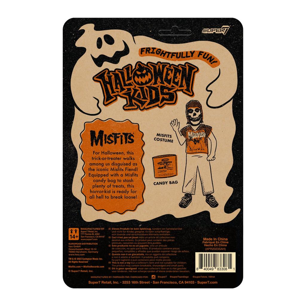Super7 Halloween Kids Reaction Misfits Boy Action Inch - Figure, 3.75 Scale, RE-HWKDW01-MFB-01
