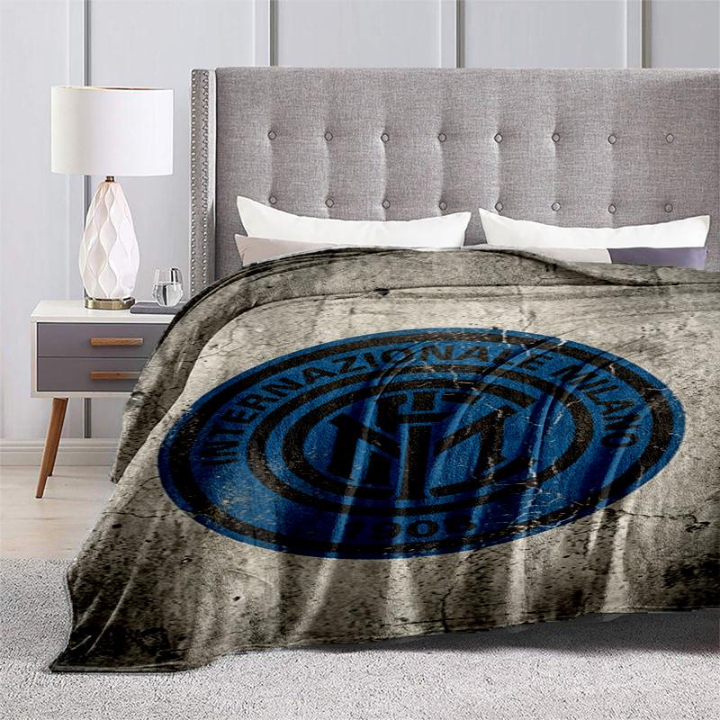 Fc Internazionale Century Passion Blanket Soft And Comfortable Camping Trip Sheet Digital Printing Office Rest Blanket