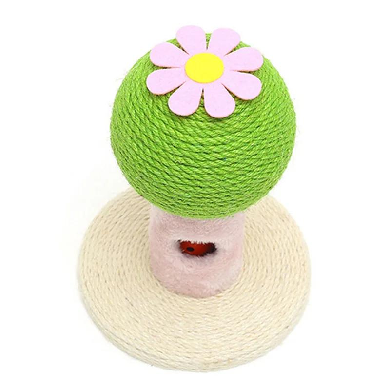 

Популярная сизаль кошачья когтеточка износостойкая кактус-царапка маленькая кошачья колонна игрушка для домашних животных