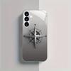 Nouvelle coque de téléphone plaquée or pour Samsung Galaxy S26 Ultra S25 Plus S24 S23 S22 fe verre trempé Motifs texturés artistiques