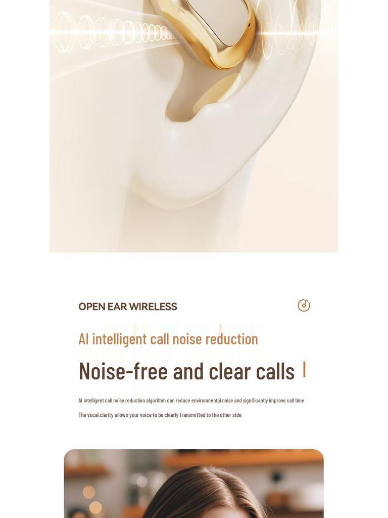 Cross-border M115 Noise-Canceling Ear-hook Bluetooth Headset