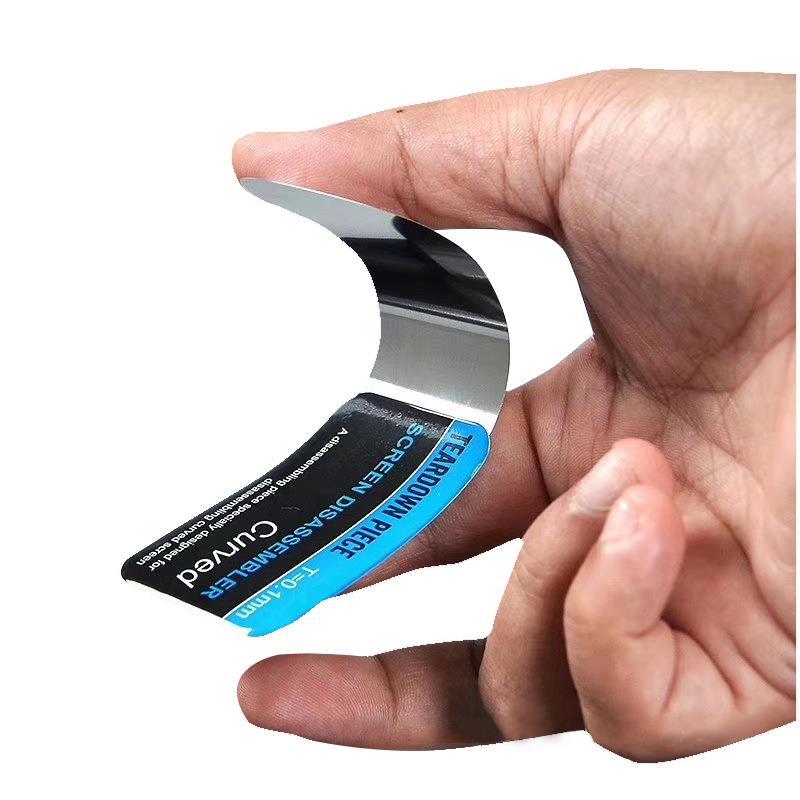 1-5 STÜCKE Edelstahlklinge Weiche Dünne Hebeln Spudger Handy Tablet Bildschirm Batterie Öffnungswerkzeuge Für Samsung IPhone IPad Opener