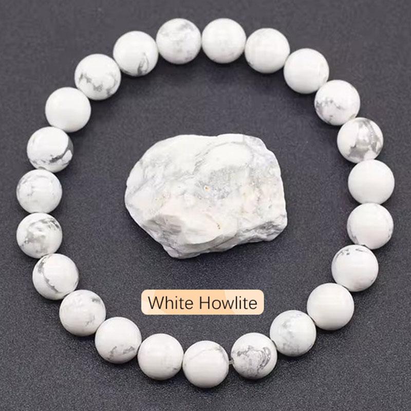 Originalt stensmycke för kvinnor män trendigt Blå Apatit pärlade Zirkon armband chefens dag scen medarbetaruppskattningsgåvor