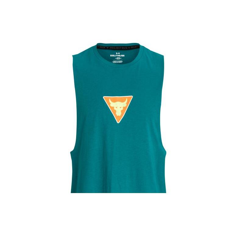 Баскетбольная майка Under Armour мужская зеленая 1377293-722 M