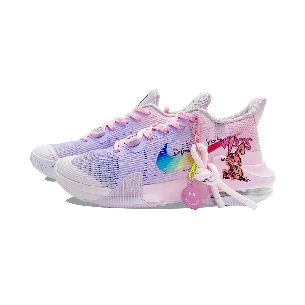 Nike Air Max Impact 3 Fabric Slip Resistant Abrasion Resistant Low top Basketball Shoes Men's Light Purple DC3725-101(Team546-2.0)