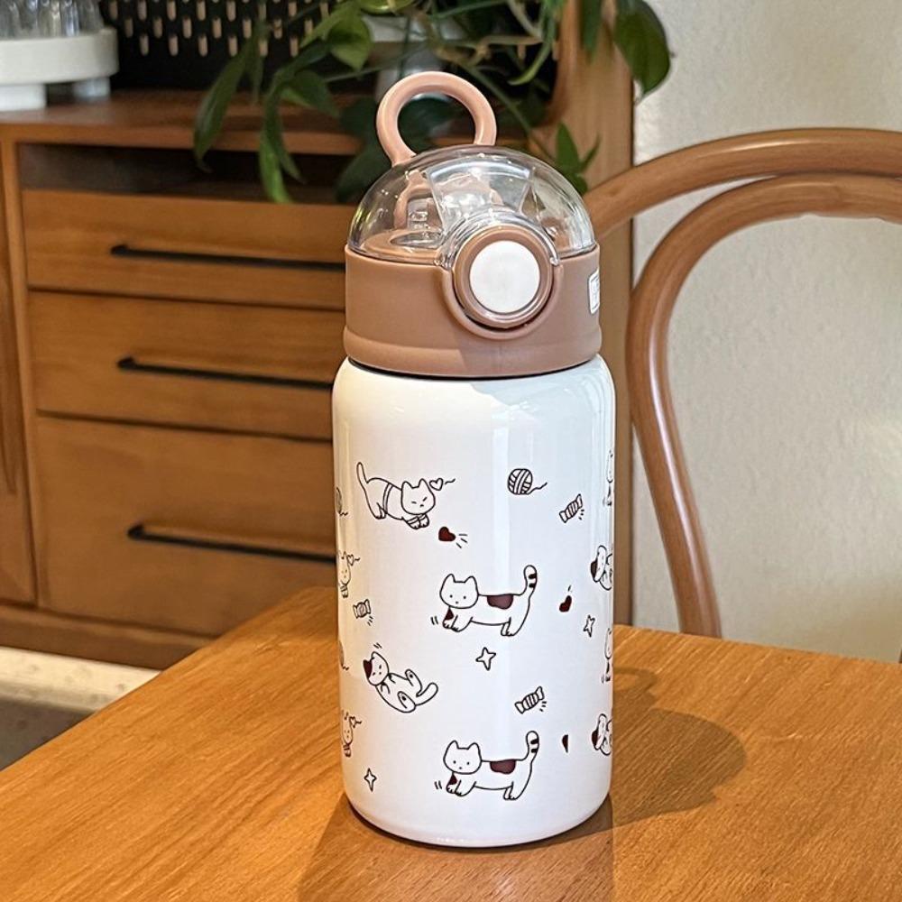 

Stainless Steel Vacuum Cup Cartoon Thermal Bottle Creative Insulated Cup Birthday Gift 6