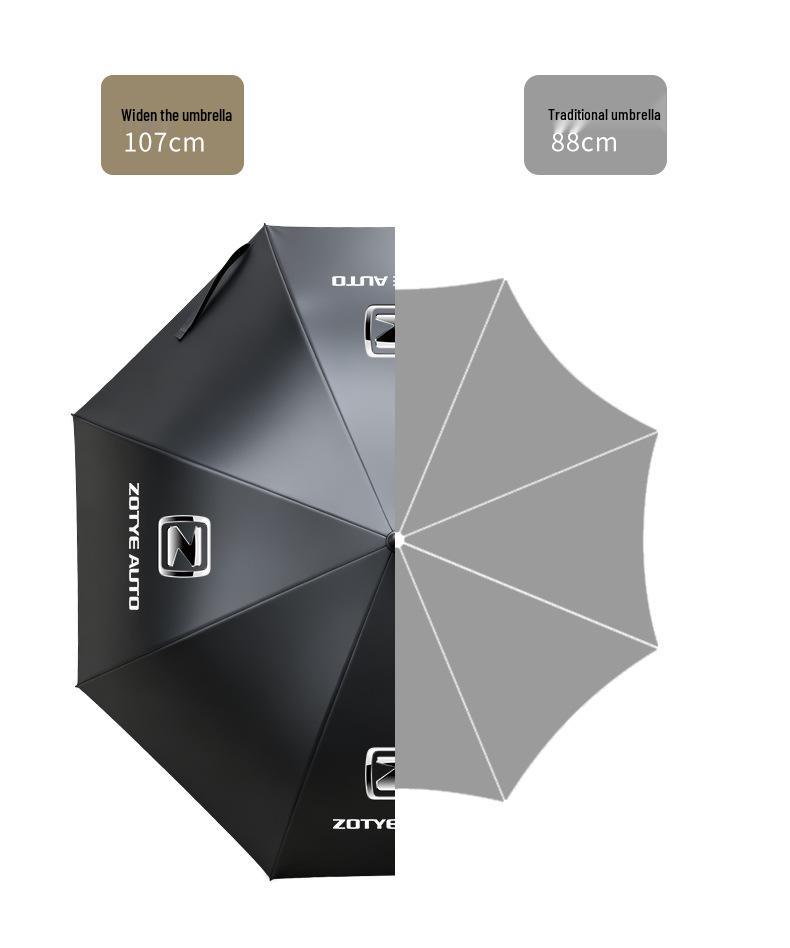 Zotye RS7 Z700 X5 X7 T600 Car Umbrella: Long Handle Sun and Rain Shade