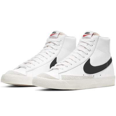 Blazer Mid '77 VNTG Blanc/Noir Baskets de Basketball Rétro 30.0cm BQ6806-100