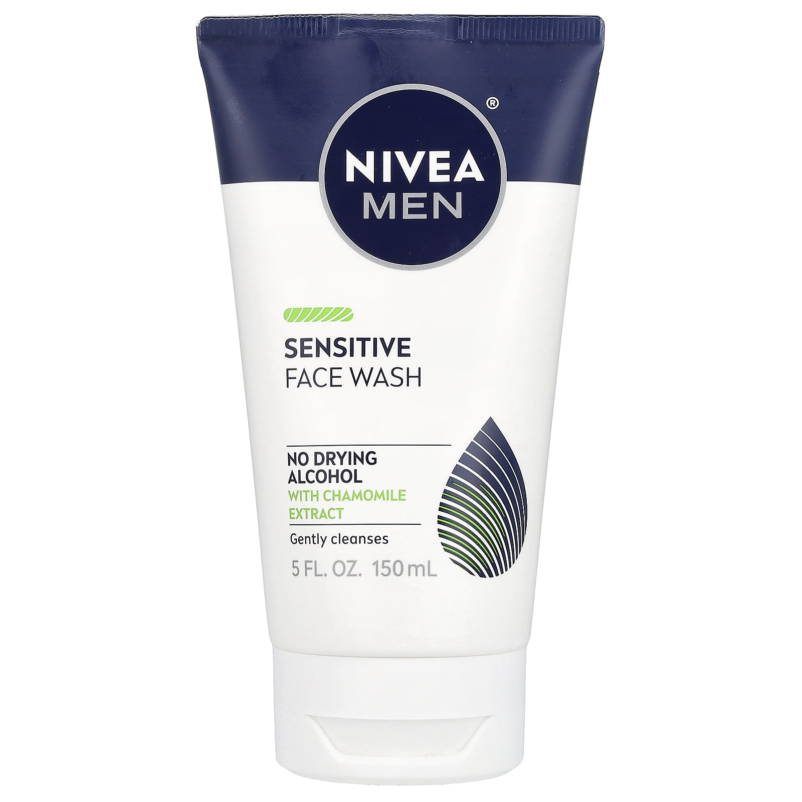 

Nivea, Средство для умывания чувствительной кожи для мужчин, 5 жидких унций (150 мл)
