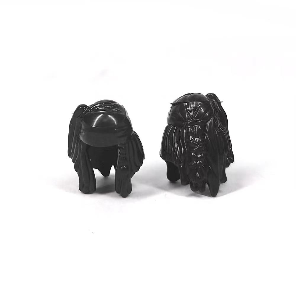 Professional Fishing Unisex Kids Moc 10Pcs 95221Pb01 Dreadlocks With Beads Building Blocks 95221 Pirate Hair Bricks Particle Puzzle Toys Children Birthday Gifts