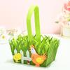 Eco Bag Beauty Bag Non-woven Fabric Easter Decorations Vegetable Basket Handbags Organizer Portable