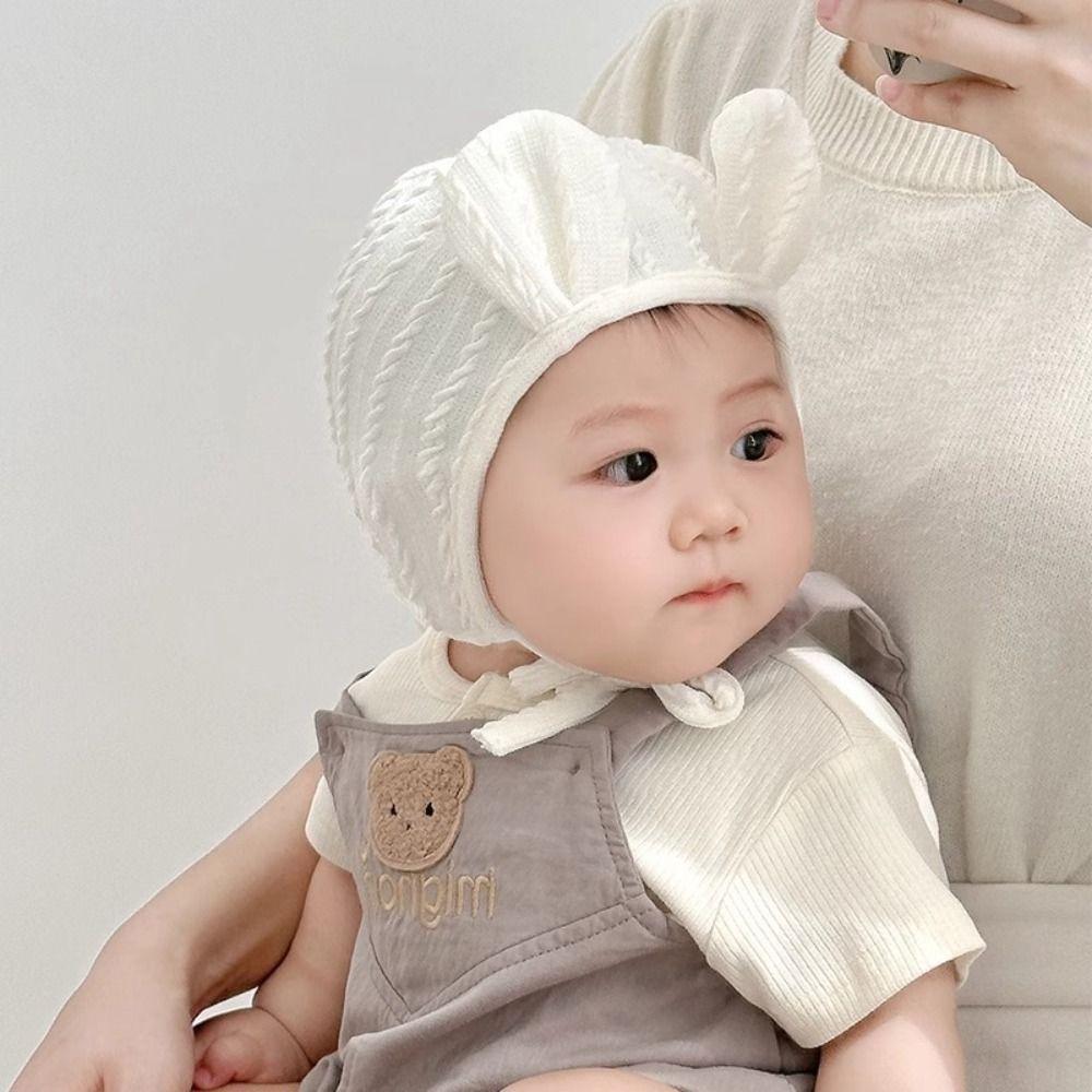 Cotton Ear Protection Cap Windproof Pullover Caps New Fashion Children's Cap  Boys Girls