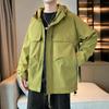 2026 Spring Autumn Men Hooded Jackets Men Casual Coats Man High Street Multi-Pocket Jacket Unisex Outerwear