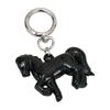 Exquisite 3D Horse Keychain Crafted from Sturdy Acrylic with Lifelike Details for Bag Decors Key Holder Lightweight Portable Gift