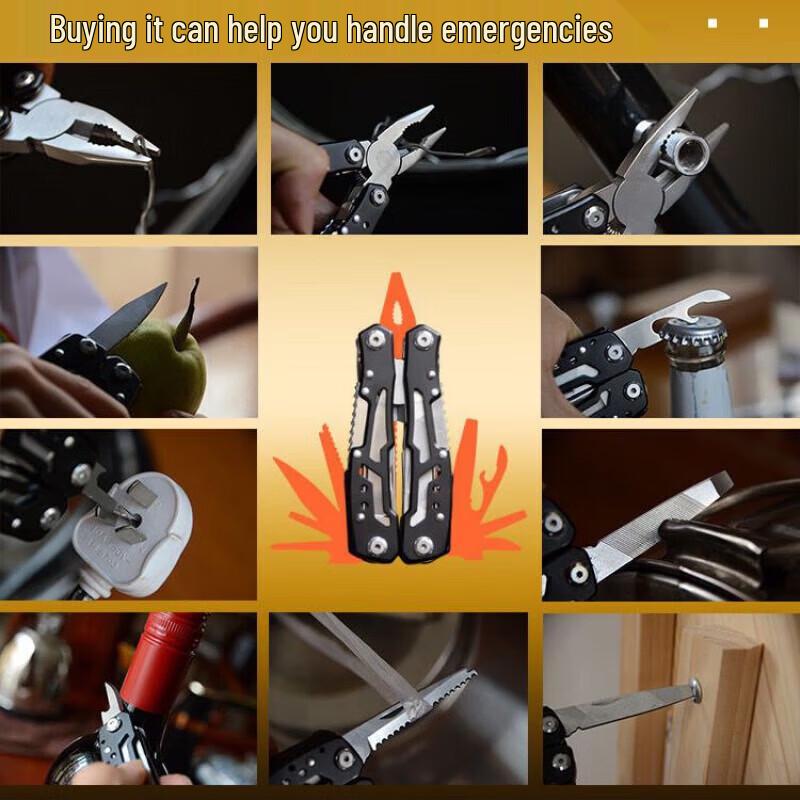 Yishunda Stainless Steel Folding Multi-tool Pliers