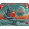 Puzzle - EDUCA - Planet of Fire and Ice - 500 Pieces - 68x48 Cm - From 10 Years Old