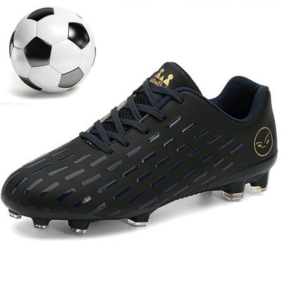 Men's and Women's Youth Students Professional Competition Training Shoes AG Spike Football Shoes Children's Football