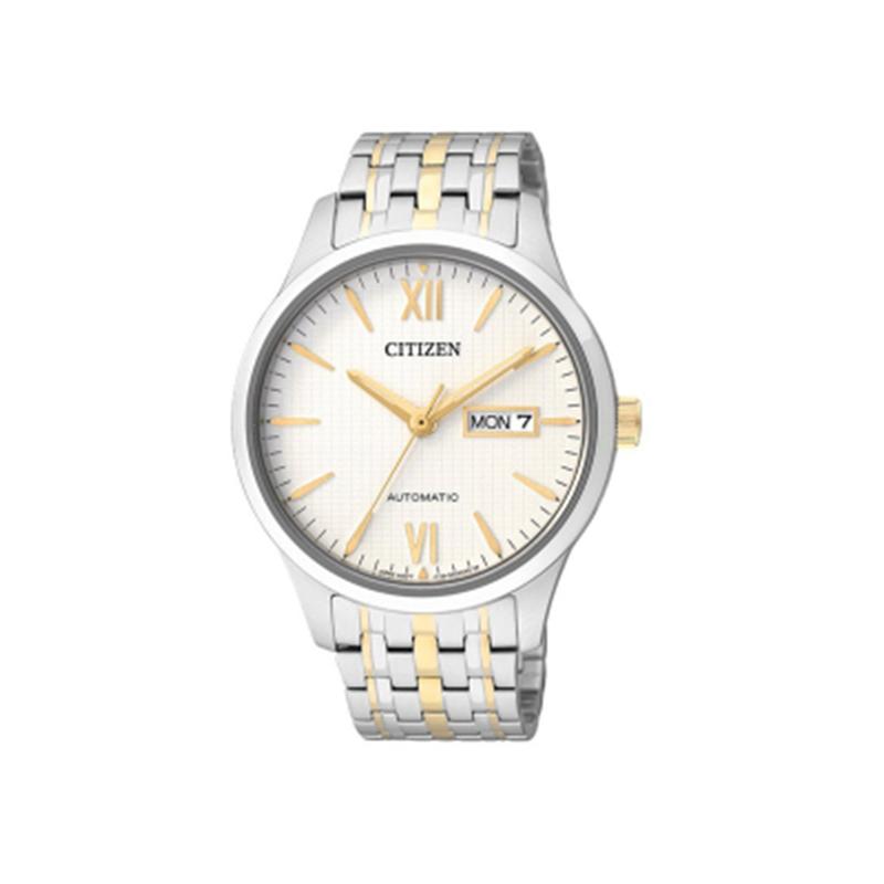 

Citizen Men s Mechanical Silver NP4074-52AB серебряный