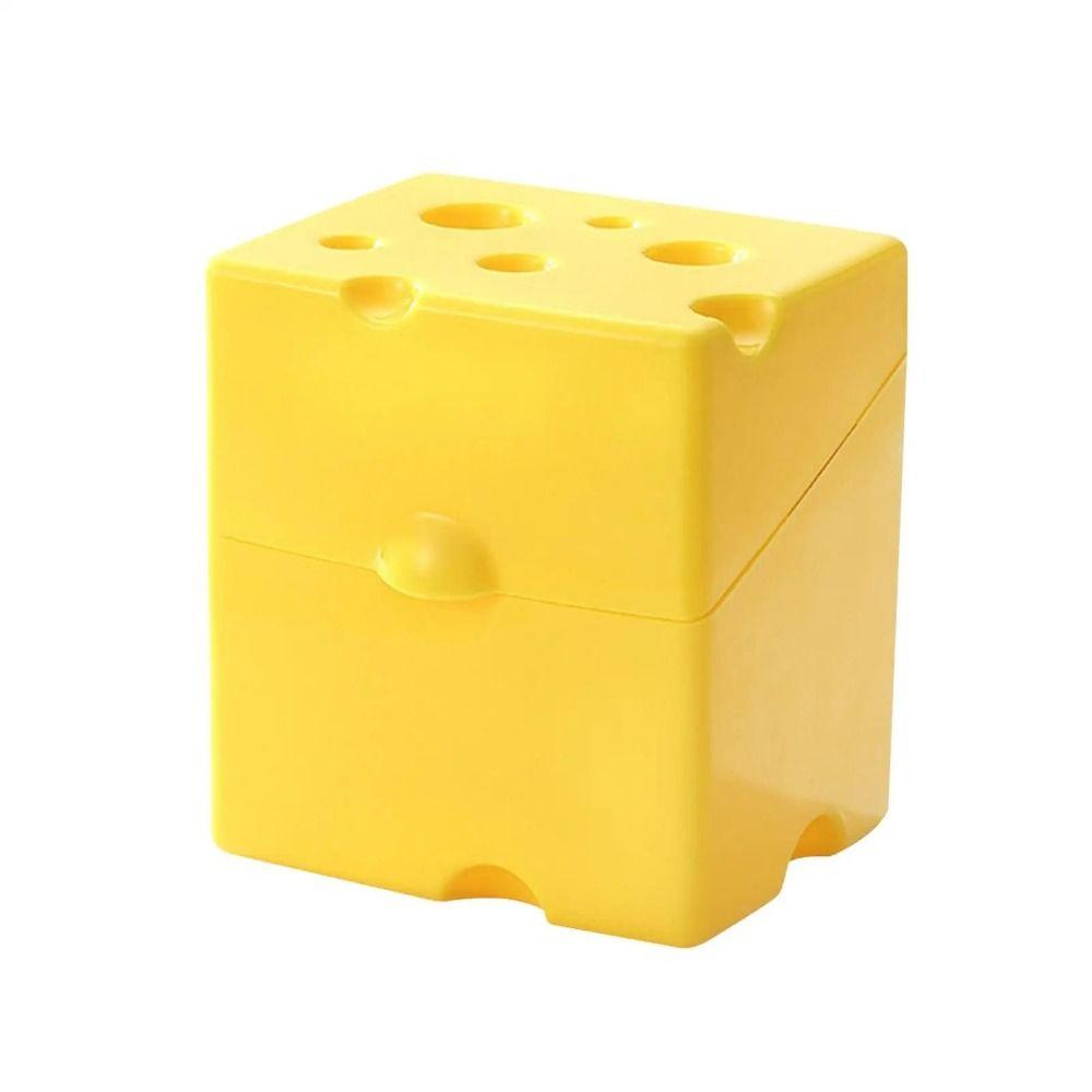 Creative Sliced Cheese Container Lightweight Cheese Holder Box Kitchen Gadgets