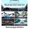 10'' Rearview Mirror Dash Cam Front & Rear 1080P Dual Recording, Backup Camera, 24H Parking Monitor, Night Vision for Cars